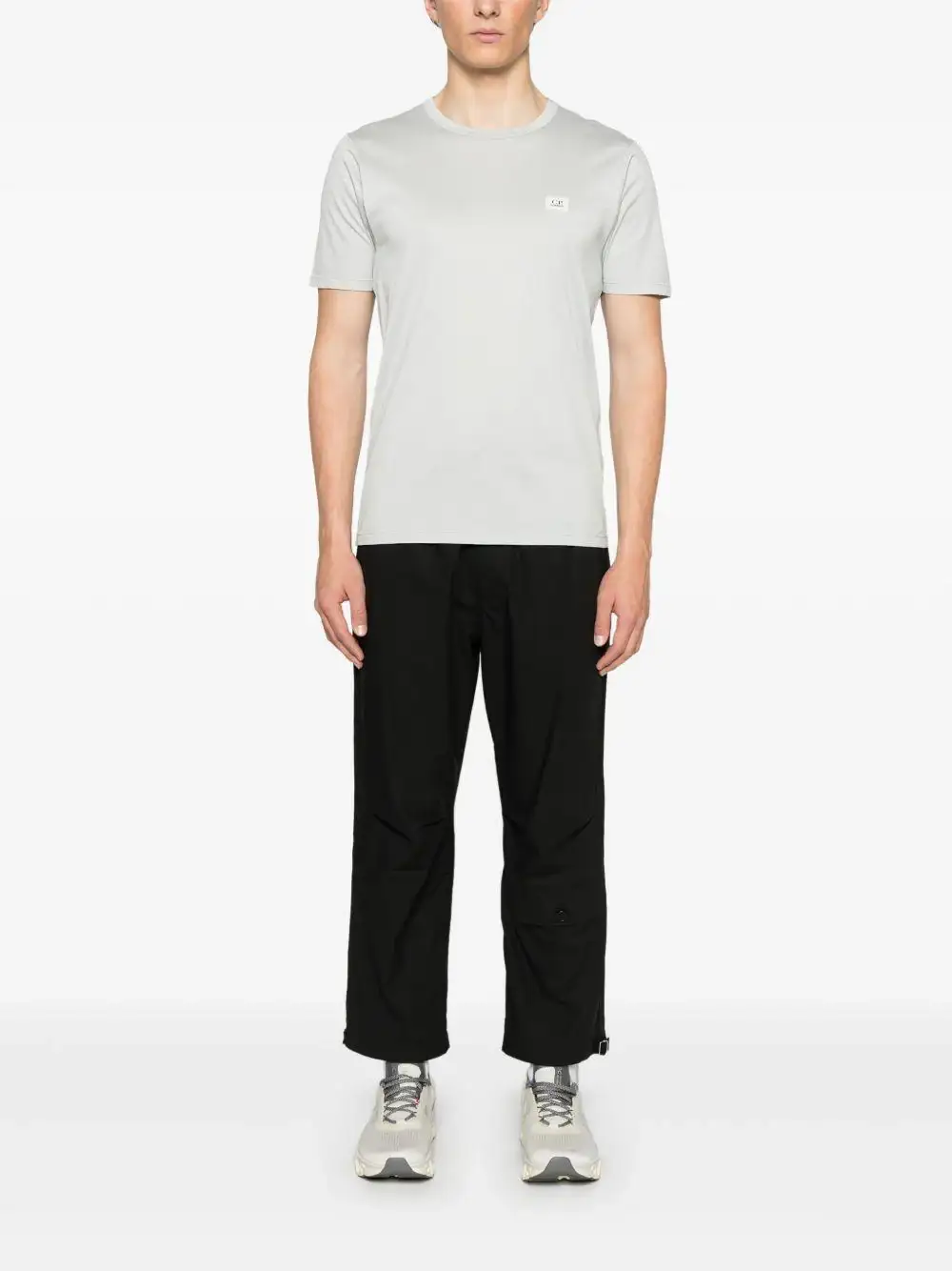 Camiseta C.P. Company Mercerized Jersey Logo Patch - Image 5