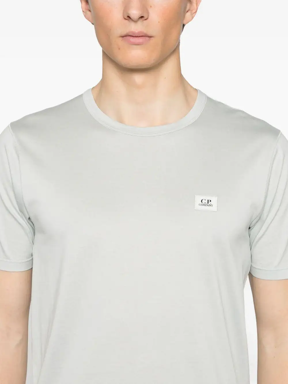 Camiseta C.P. Company Mercerized Jersey Logo Patch - Image 7