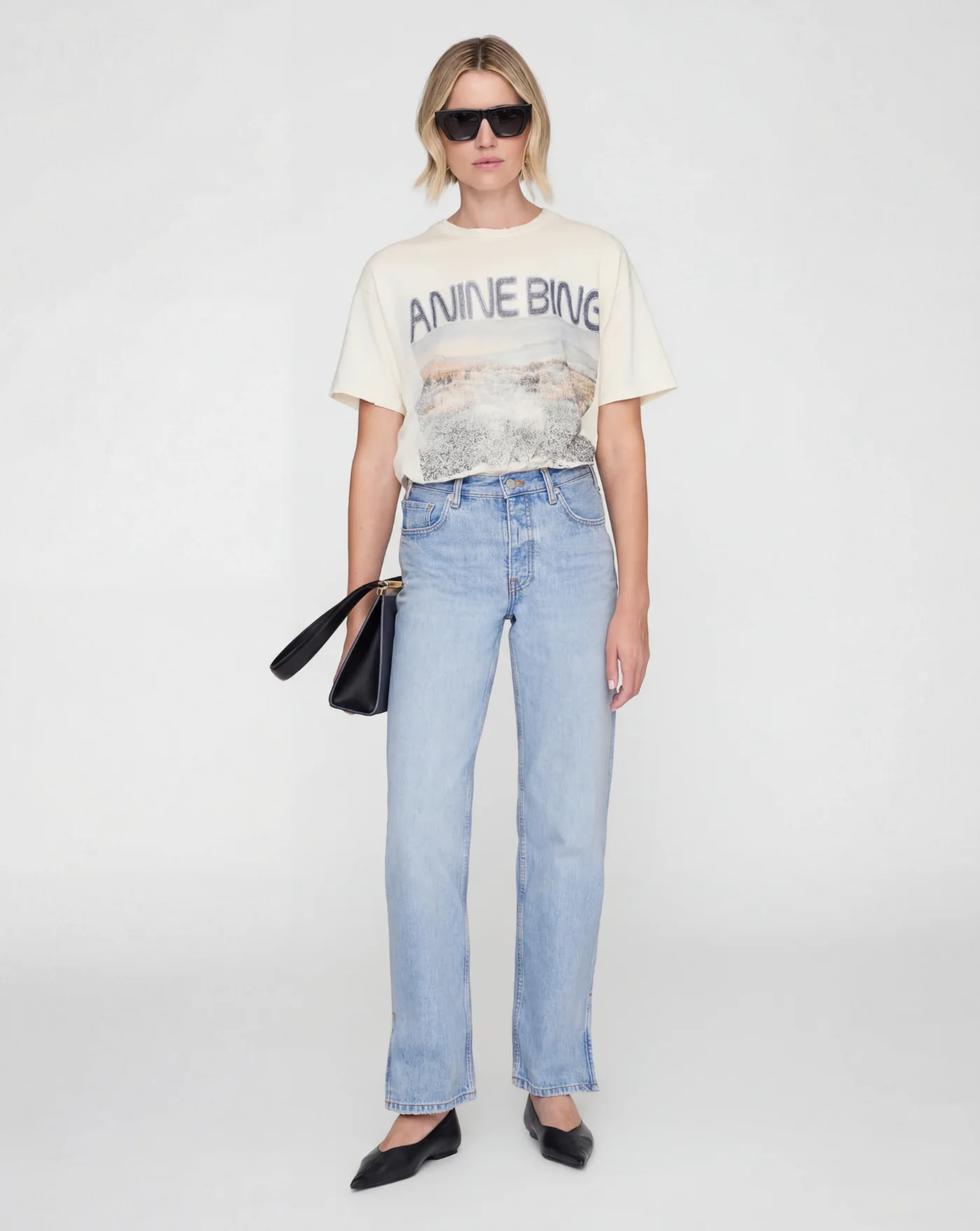 Camiseta Anine Bing Cade Tee Windflowers - Image 2