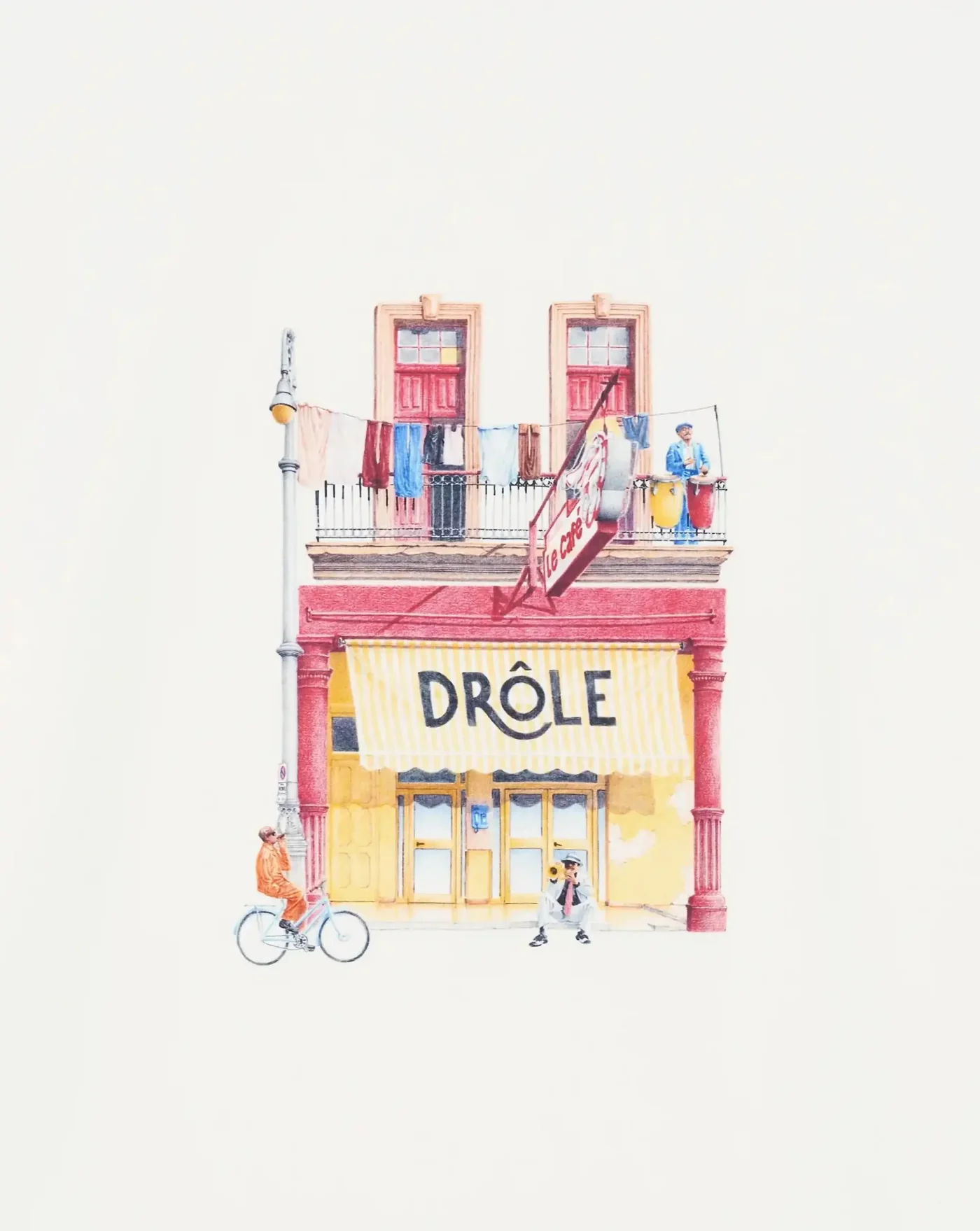 Camiseta Drole de Monsieur Drole Cafe - Image 2