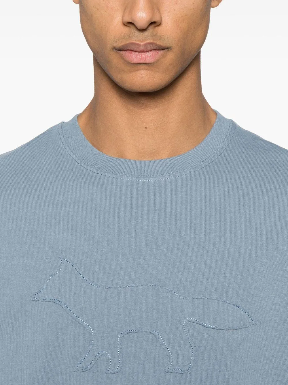 Camiseta Maison Kitsuné Crafted Profile Fox - Image 6