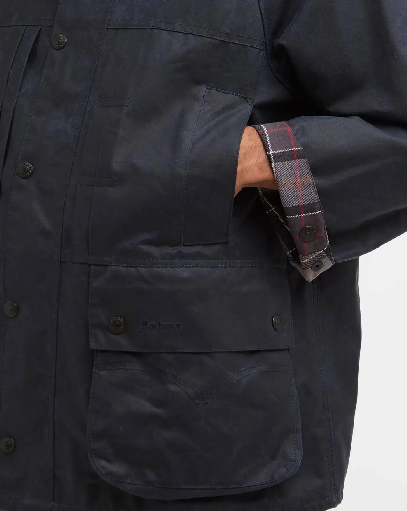 Chaqueta Barbour x Levi's Oversized Bedale Waxed Jacket - Image 10
