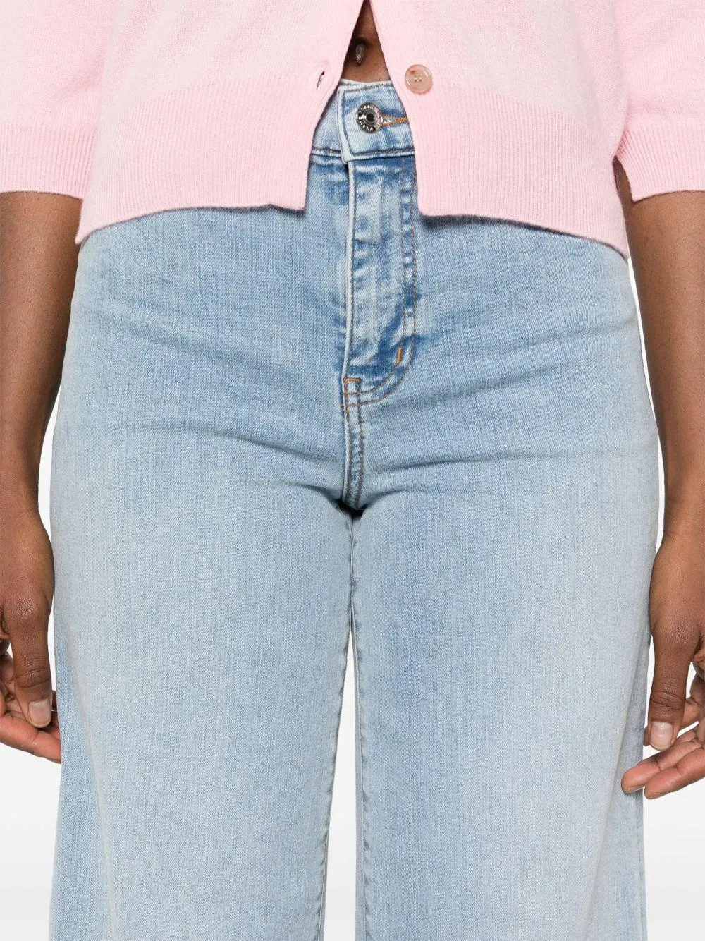 Denim Frame The Slim Palazzo - Image 5