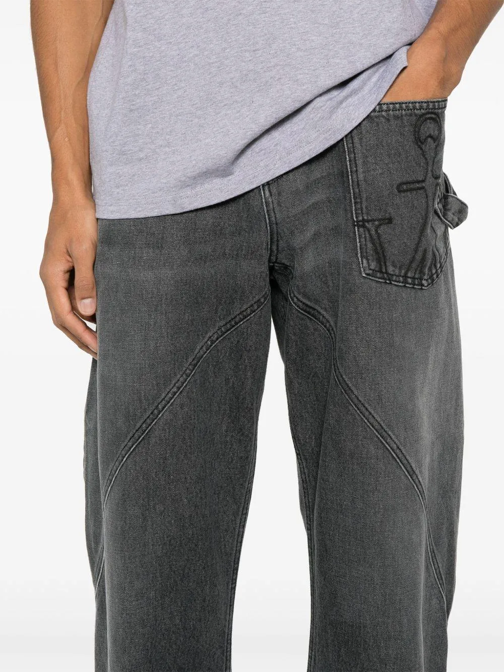 Denim Jw Anderson Twisted Workwear Jeans - Image 6