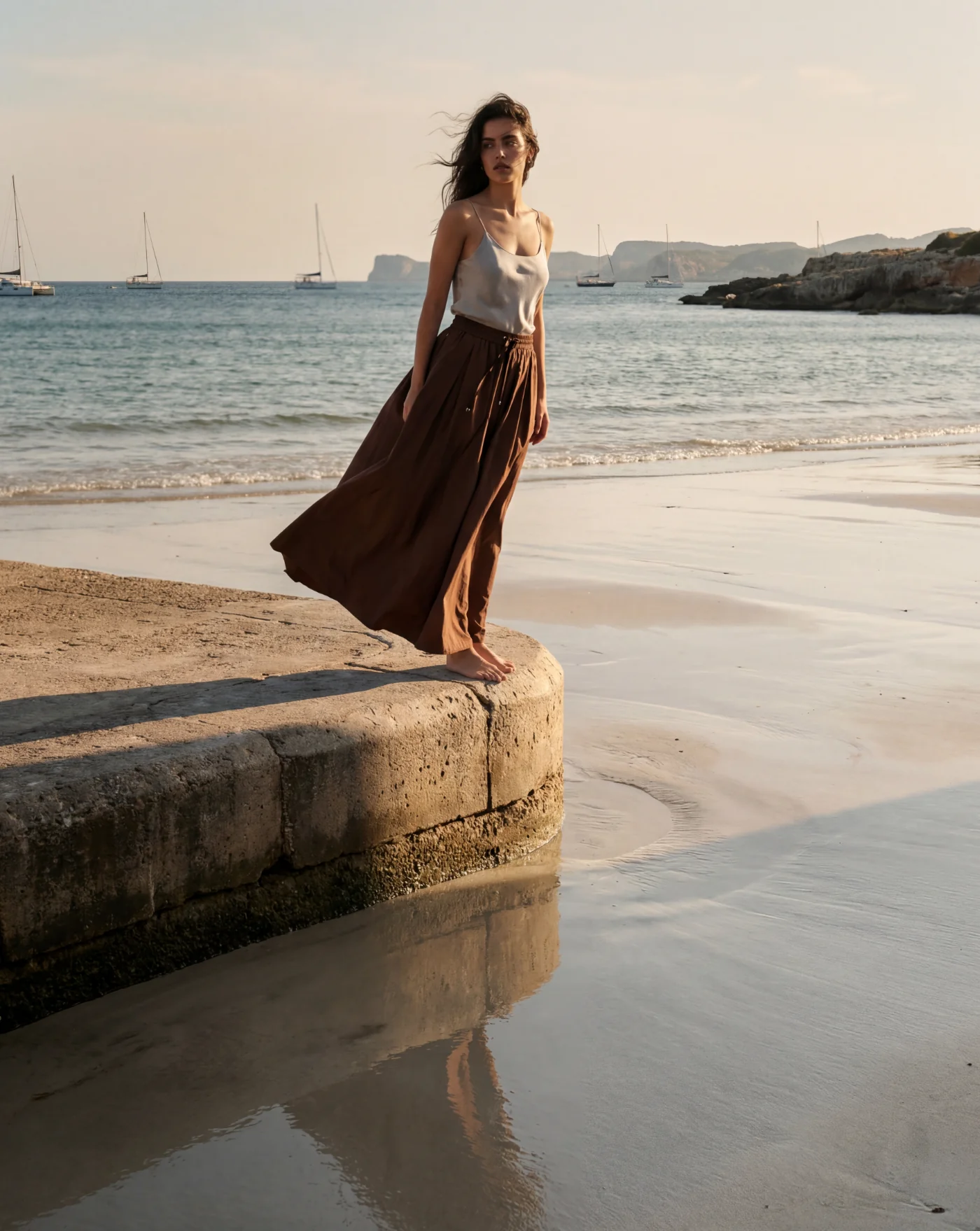 Falda Herno Woven Skirt - Image 5