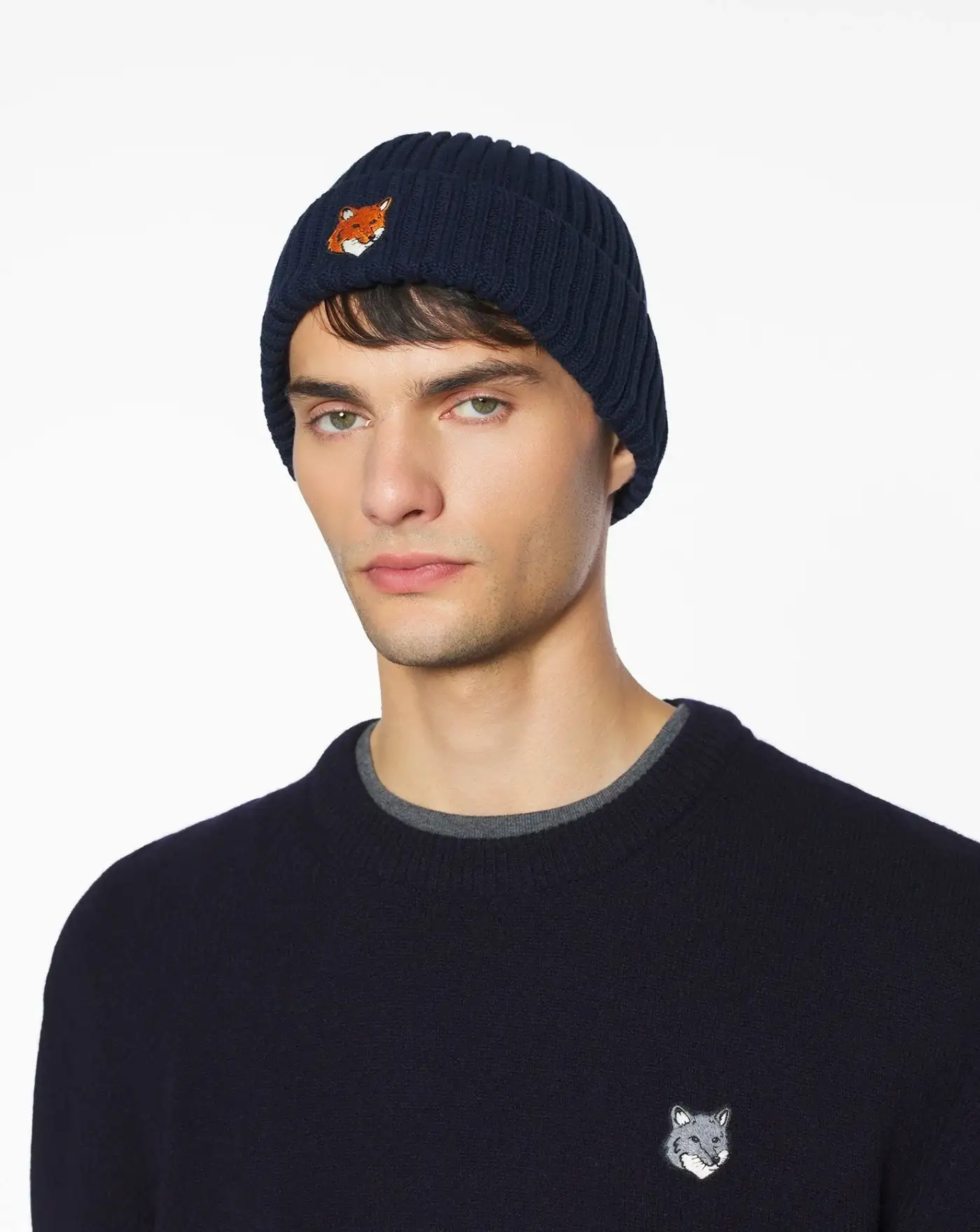 Gorro Maison Kitsune Fox Head Beanie - Image 3
