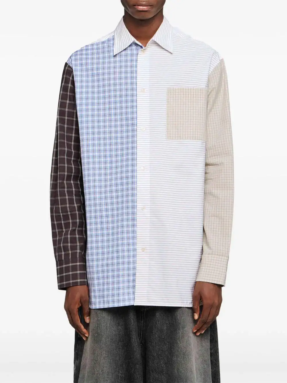 Camisa Jw Anderson Patchwork - Image 6