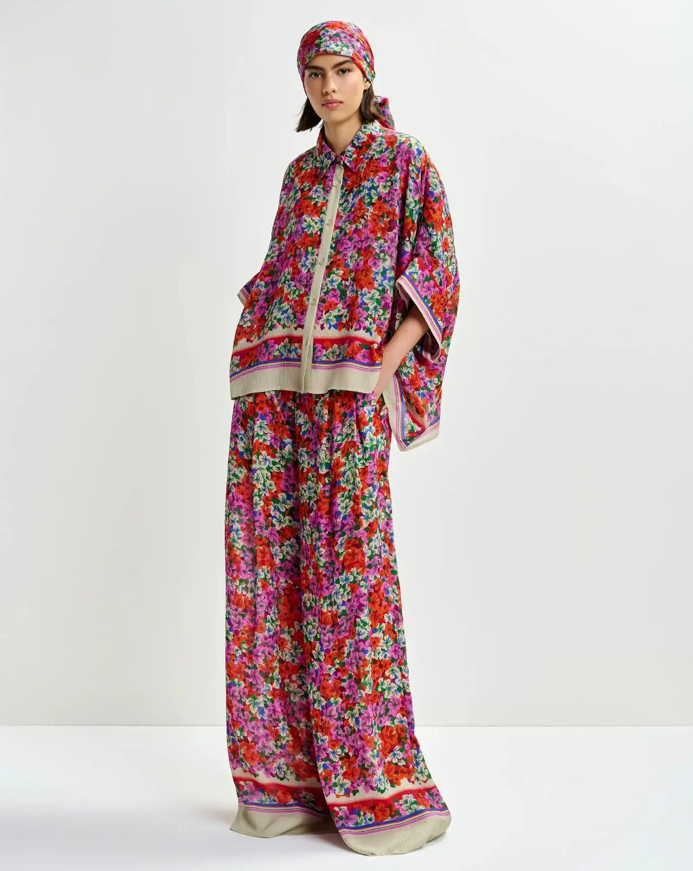 Pantalon Essentiel Antwerp Joek Wide Leg Pants - Image 4