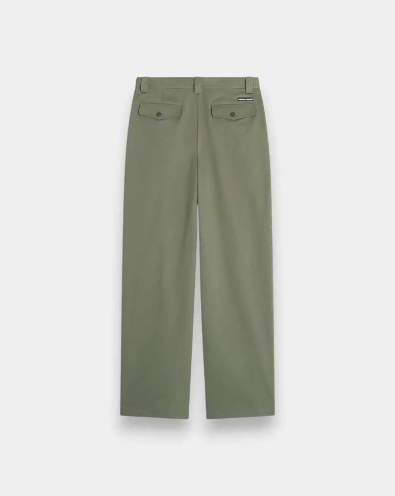 Pantalon Maison Kitsune Relaxed Pleated Pan - Image 2