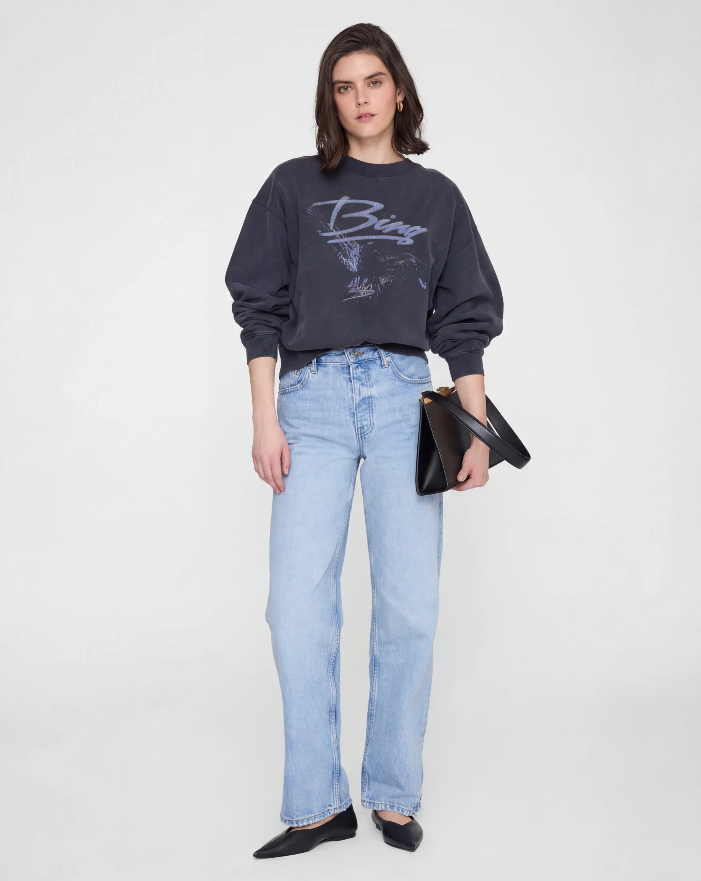 Sudadera Anine Bing Spencer Sweatshirt Eagle - Image 2