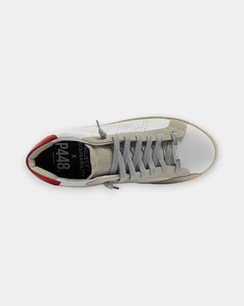 Zapatillas P448 John Whi/Rosso - Image 8