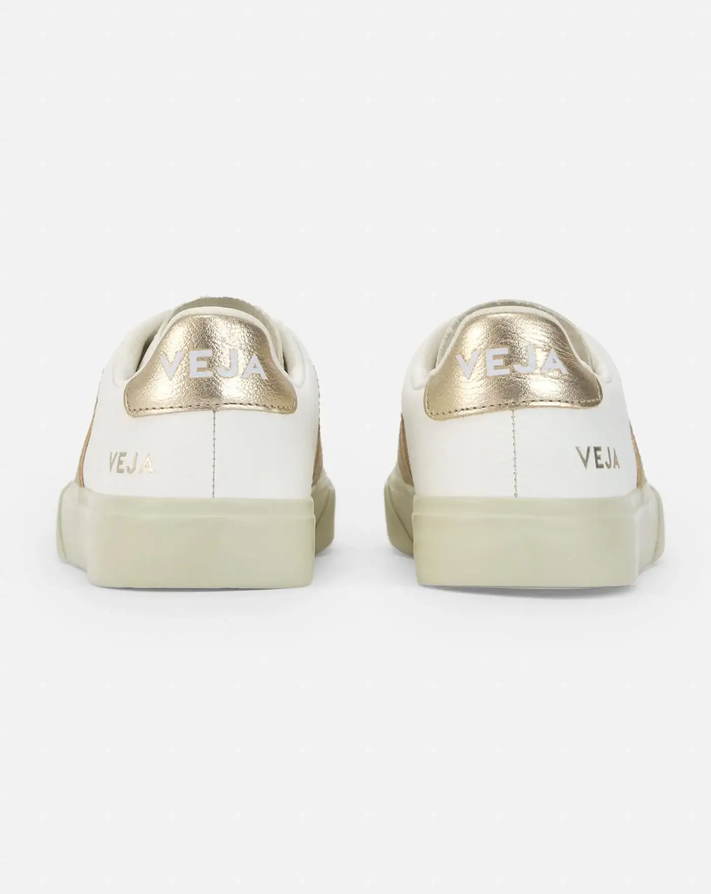Zapatillas Veja Campo Leather Extra White Platine - Image 8