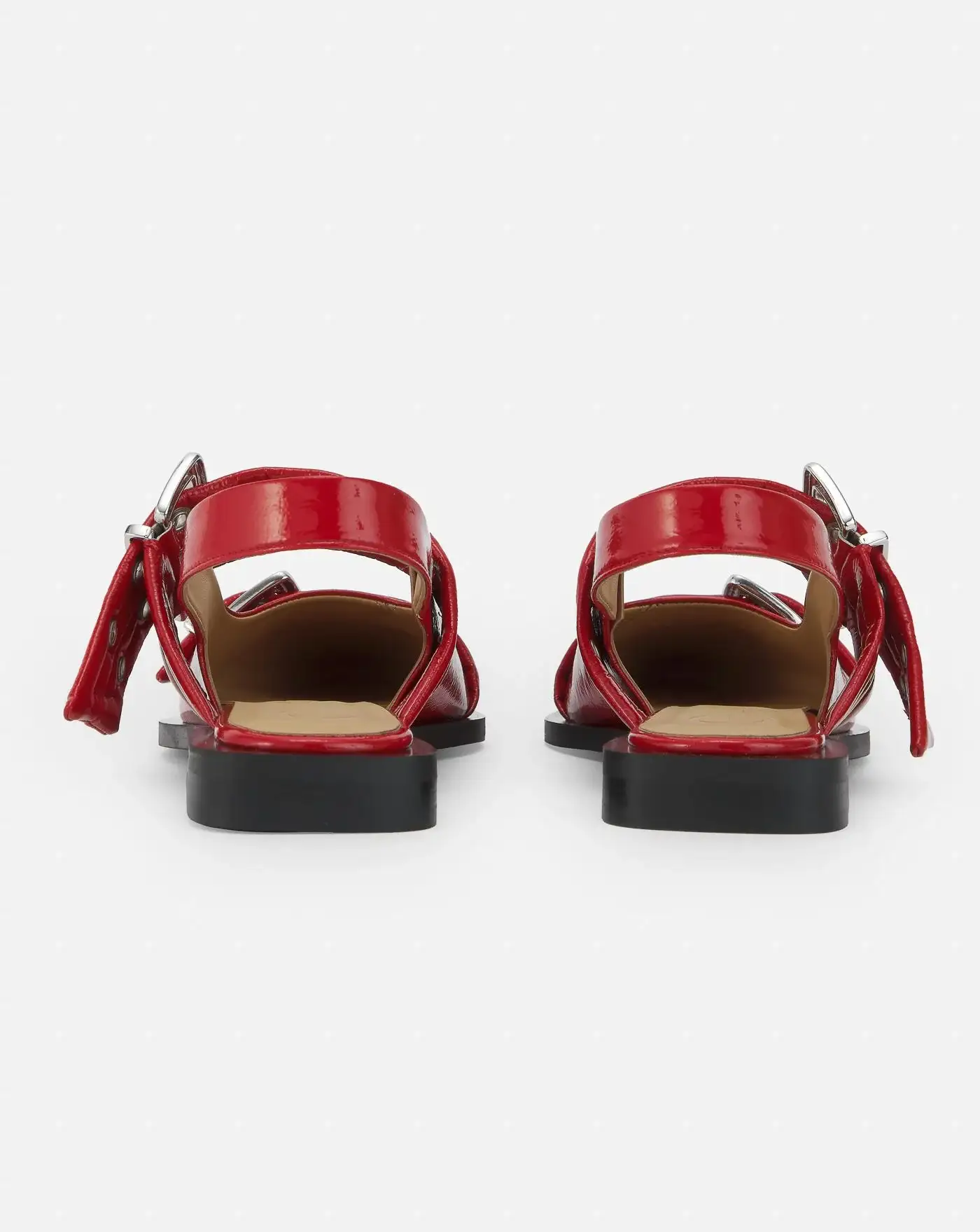 Zapatos Ganni Feminine Buckle Ballerina - Image 3